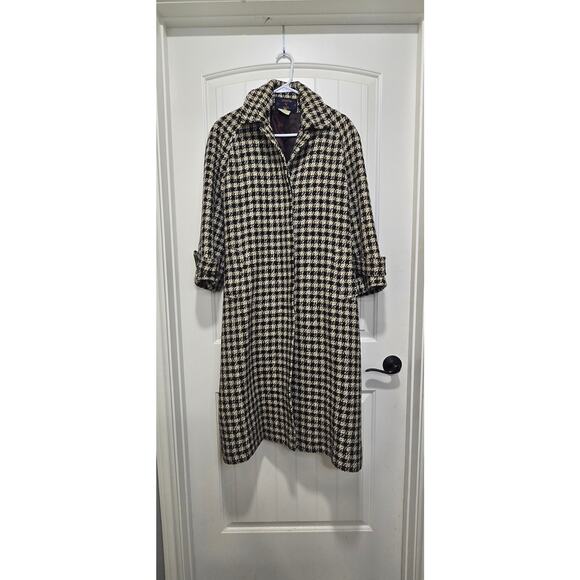 Vintage Charter Clip John Molloy Wool Coat Made in Ireland Size 6 Donegal Tweed - Picture 3 of 15